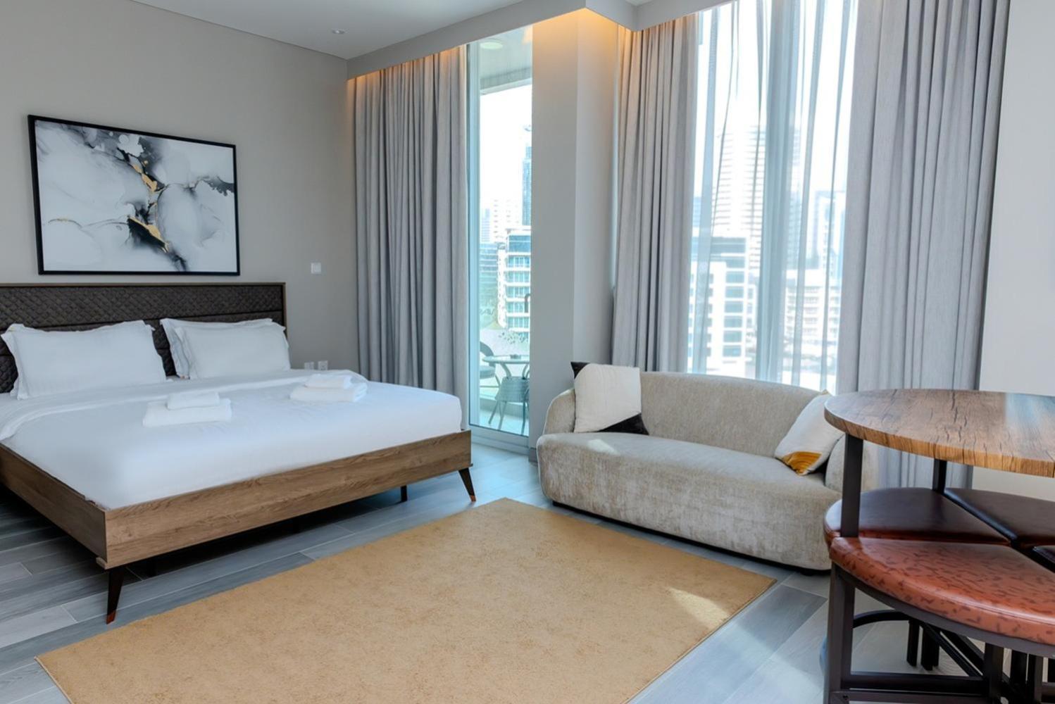 Appartement Marina Walk Gem Modern With Pool & Gym Access, Steps To & Metro Managed By Sunnyhomes